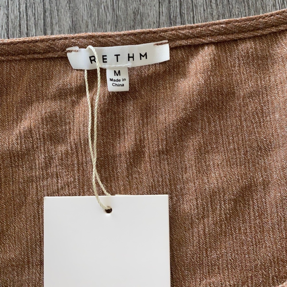 RETHM Ruffle Top NWT - Picture 5 of 6